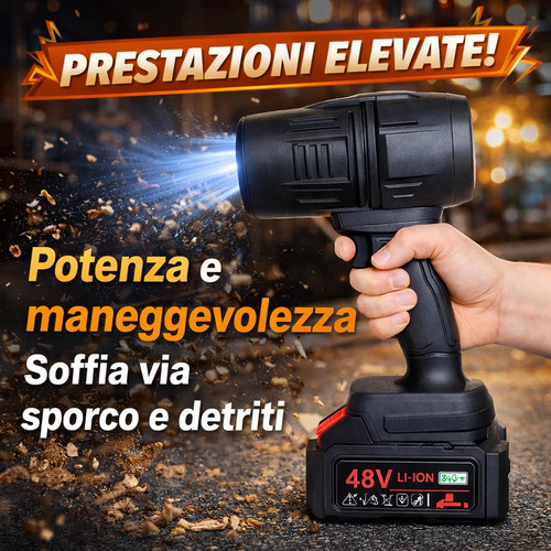 Soffiatore turbo doppia - soffiatore, a