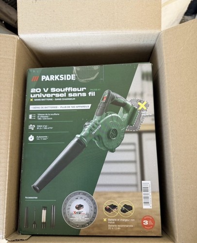 Soffiatore batteria parkside - soffiatore,