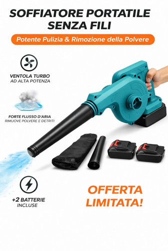 Soffiatore doppia batteria - soffiatore, a