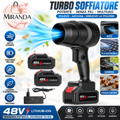 Soffiatore turbo 48v - turbo, a