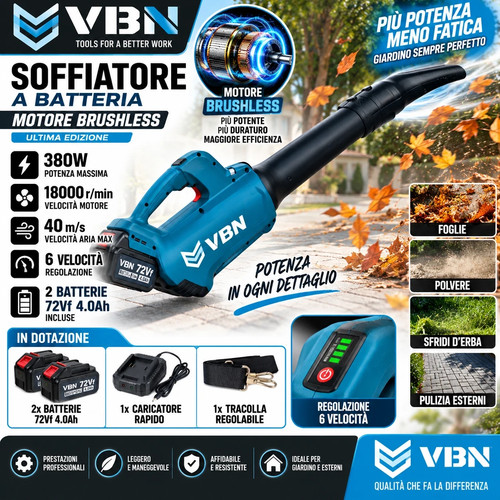 Soffiatore batteria vbn - a,