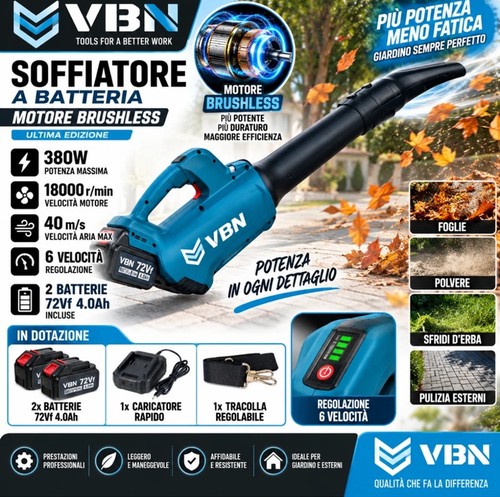 Soffiatore batteria vbn - a,